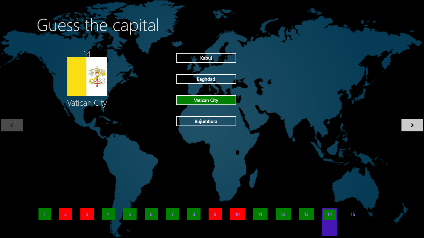 Guess the Capital screenshot